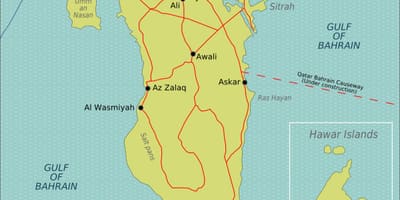 Aeroporto internazionale del Bahrain, parcheggio mappa