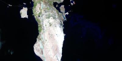 Mappa del Bahrain satellitare